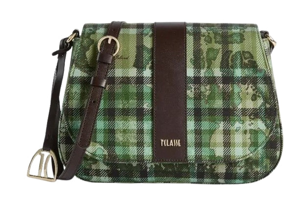 Alviero Martini Tracolla Con Patta  L LD46 9894 Col. 0609 Moss green/Verde Muschio